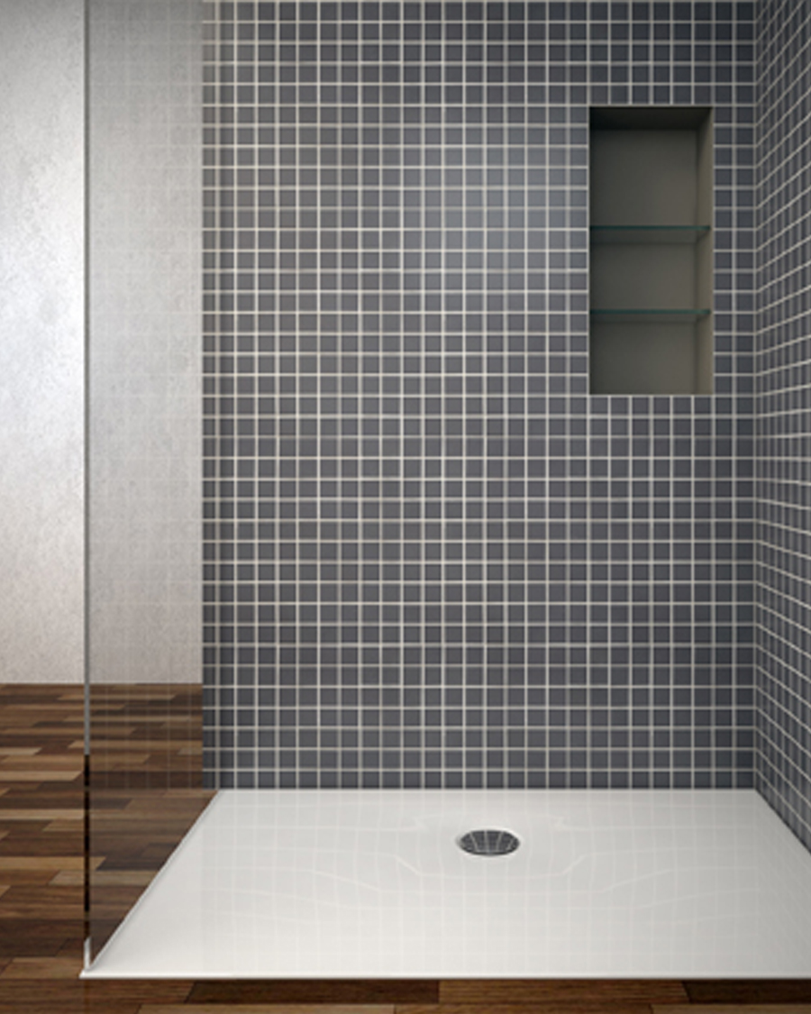 Aquaestil tuš kada kvadratna Tempo, 90×90 cm