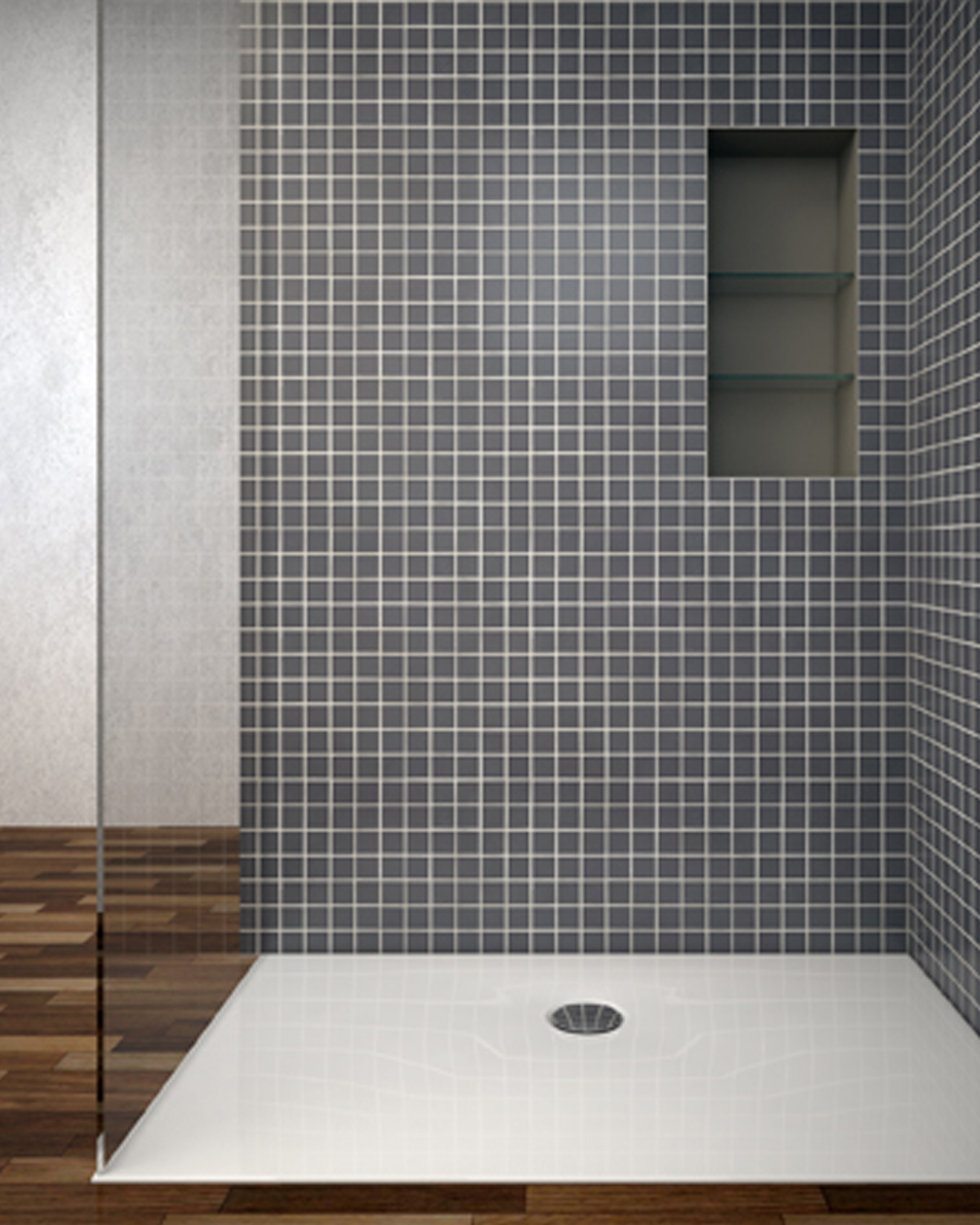 Aquaestil tuš kada pravokutna Tempo, 100×70 cm