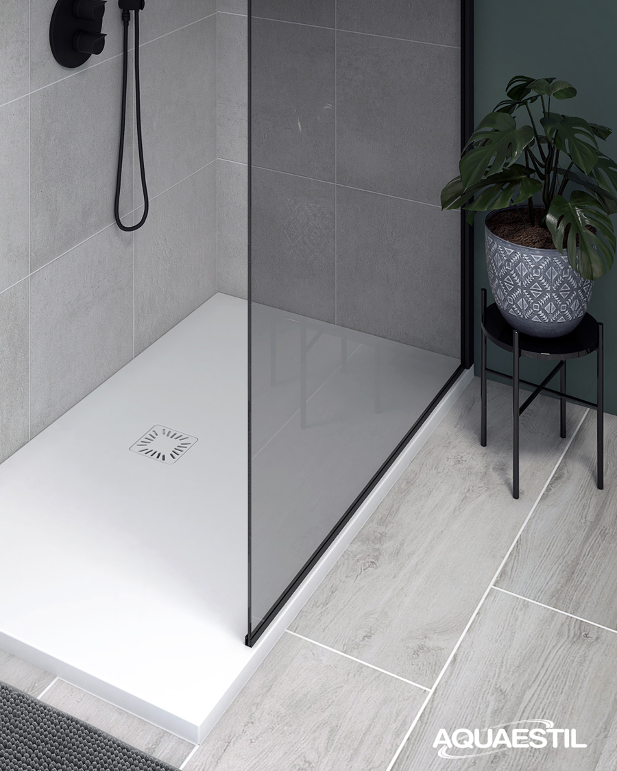 Aquaestil tuš kada Tempo Deluxe 120×90, bijela