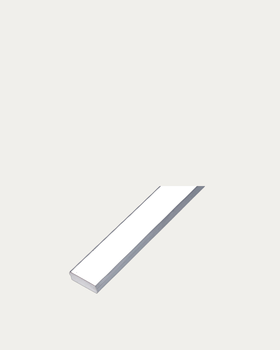 Idealaqua tuš kanalica-rešetka bijelo staklo, 70 cm