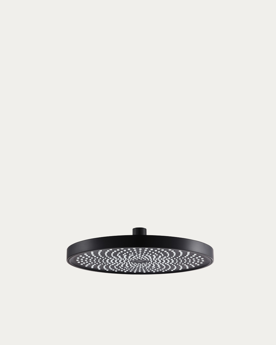 Idealaqua tuš ruža, 250 mm, crna