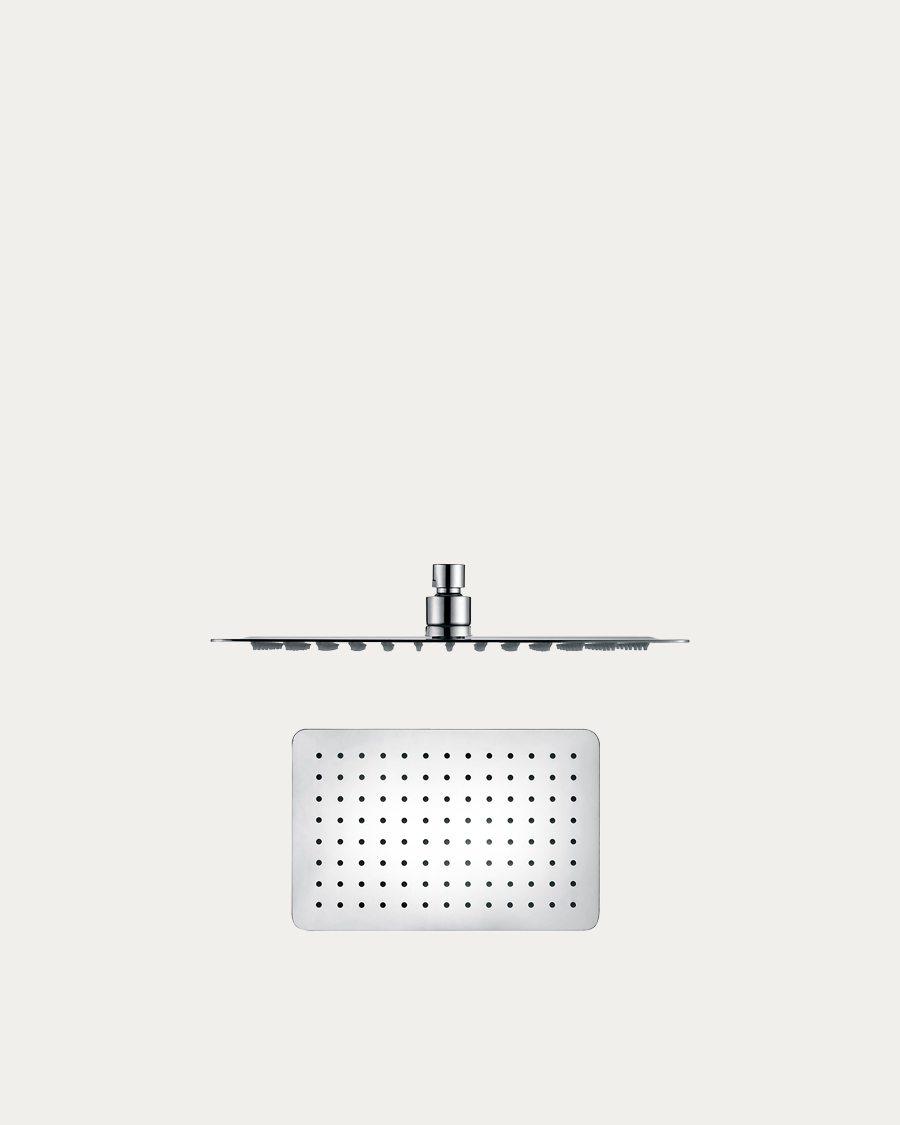 Idealaqua tuš ruža Slim, 300×200 mm
