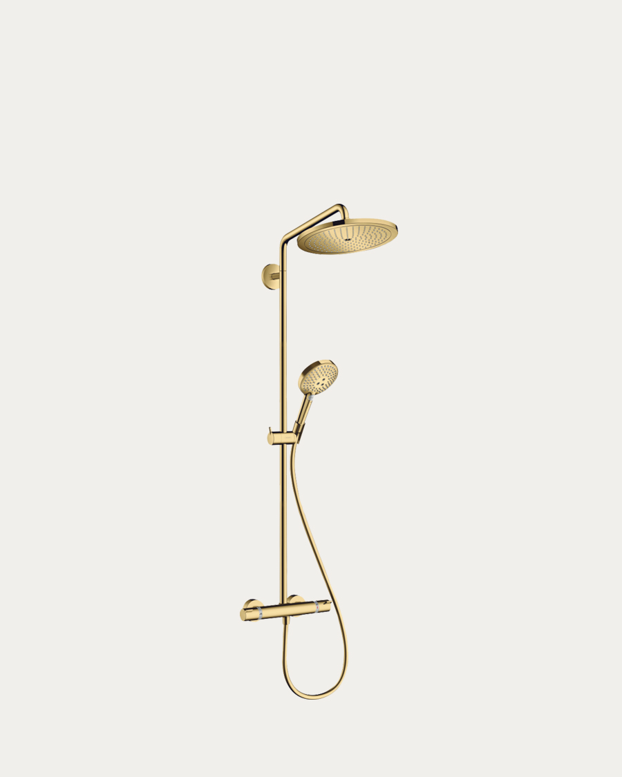 Hansgrohe tuš sistem termostatski Croma select 280, Polished Gold Optic