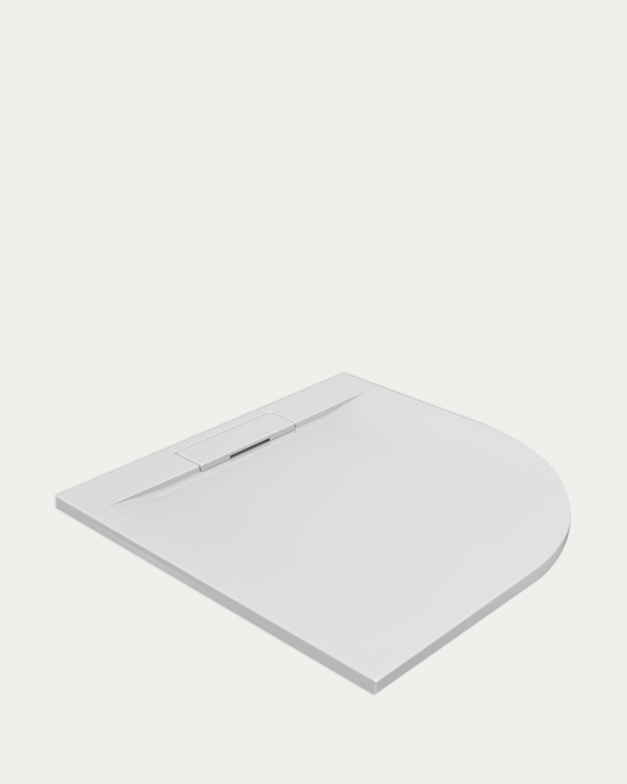 Idealaqua tuš kada polukružna Amethyst, 90x90 cm