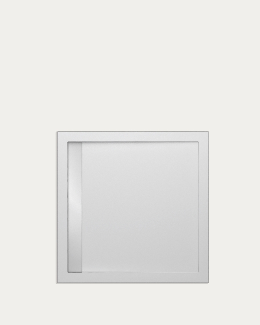 Idealaqua tuš kada kvadratna Stonelite glassies, 90x90 cm