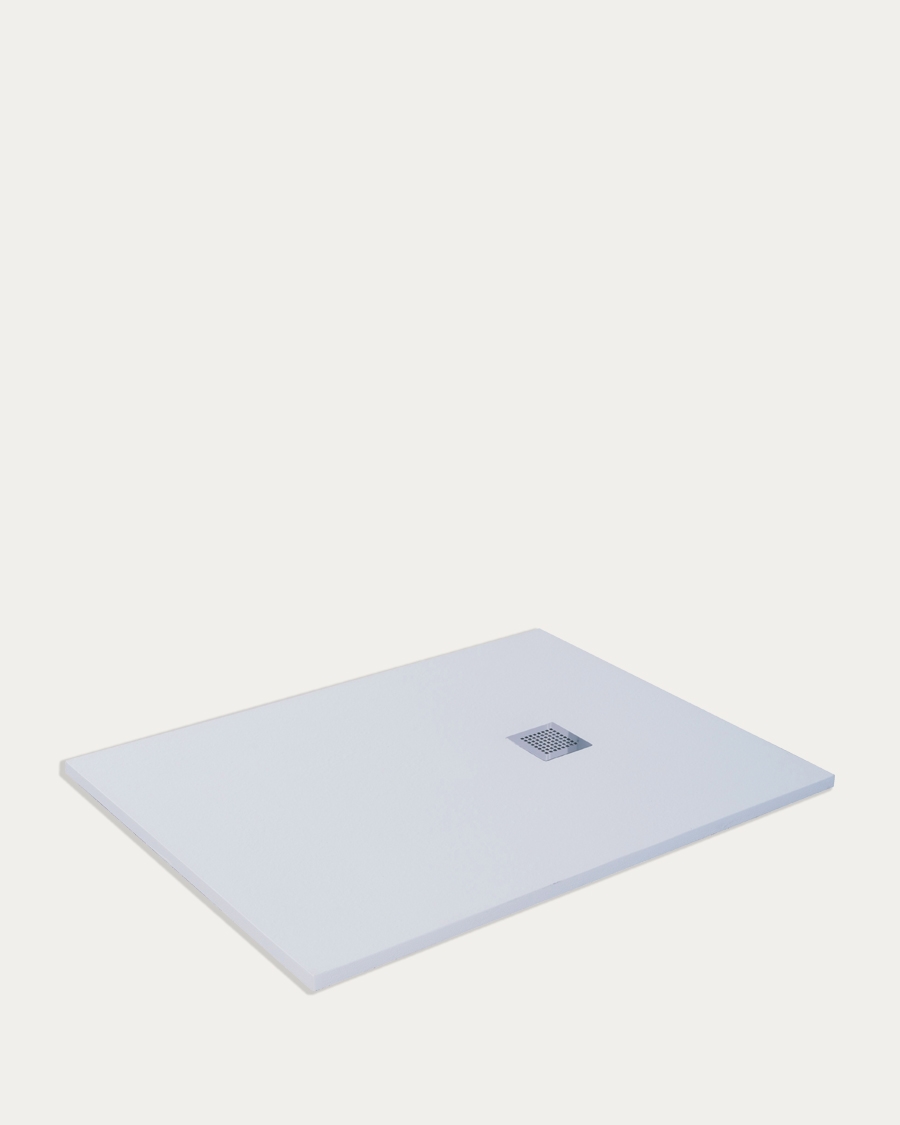 Idealaqua tuš kada kvadratna Slatestone white, 90x90 cm