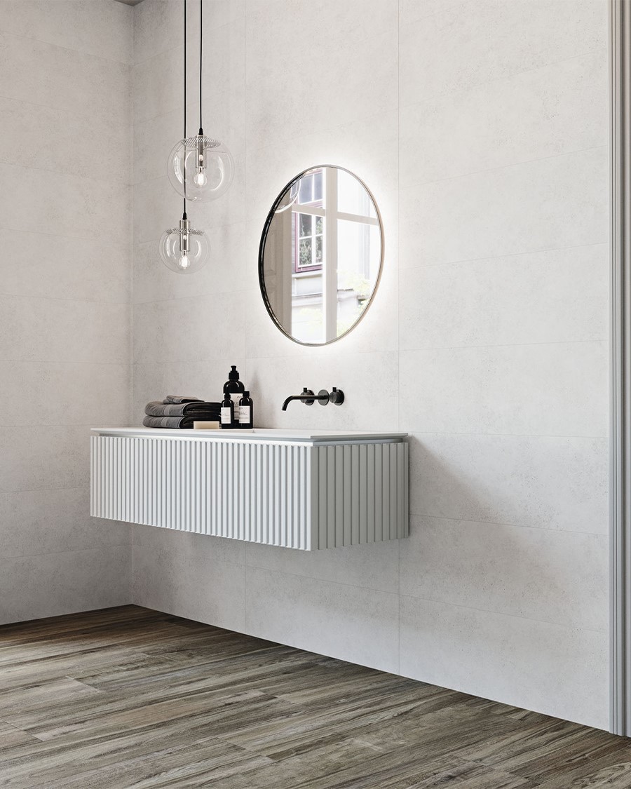 Pločica Cifre Ever White Dune PB Mat 30x90 cm