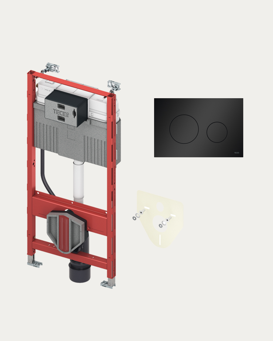 Sanitarni paket TECEloop, crna