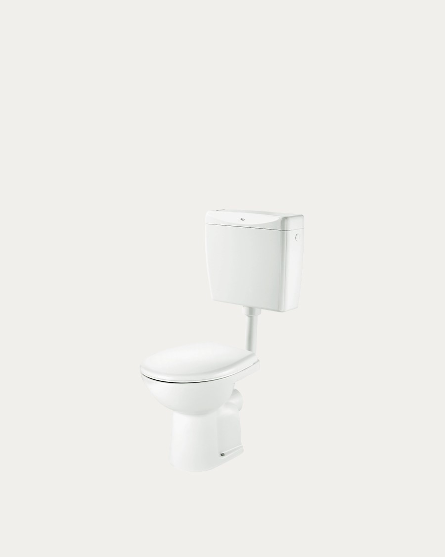 Roca toaletna školjka+daska+vodokotlić Adele, izljev u zid