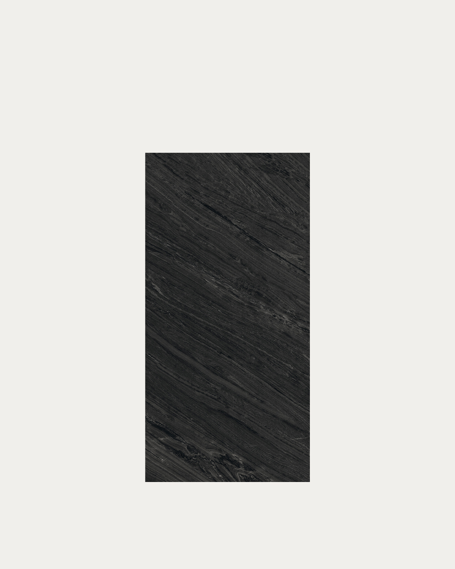 Pločica Marazzi Mystone Lavagna Nero 75×150 cm