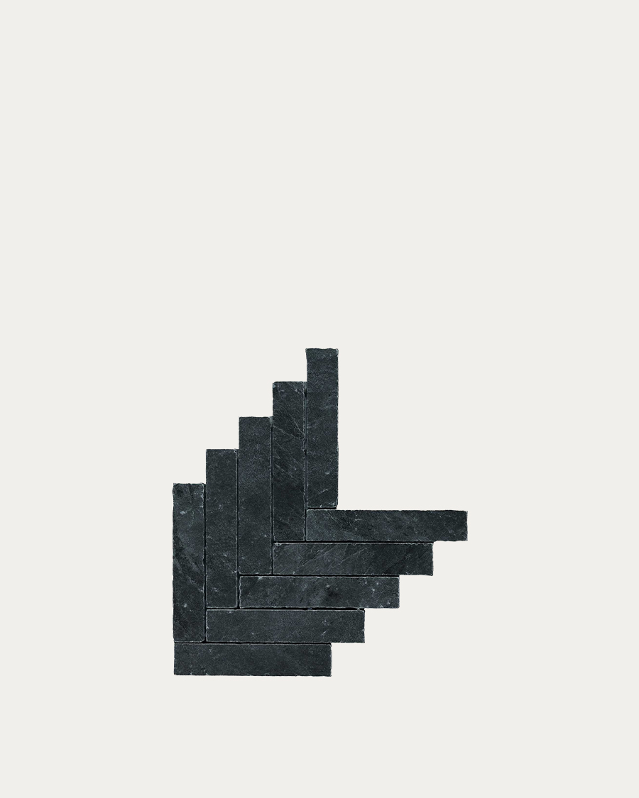 Pločica Marazzi Mystone Ardesia Antracite Mosaico 44,9×61,6 cm