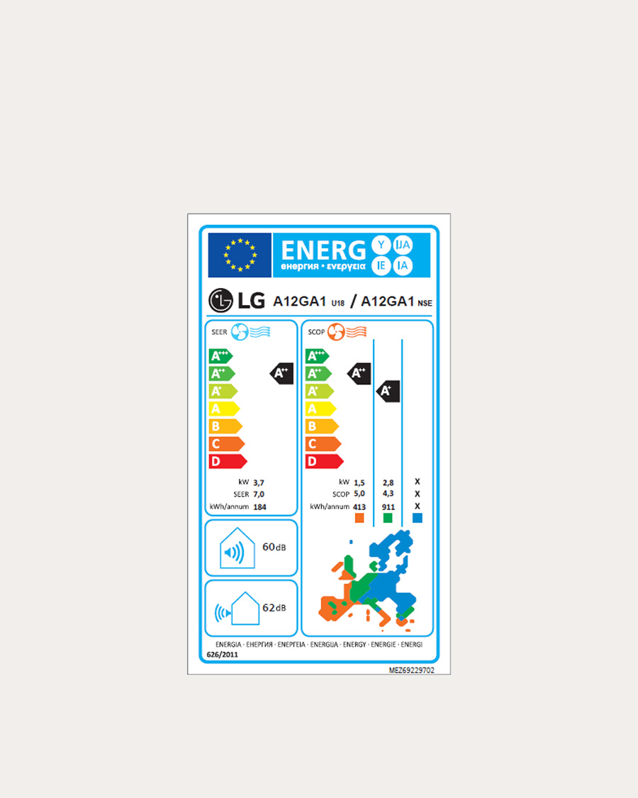LG klima vanjska jedinica Artcool New Gallery 3,5/4,0 kW