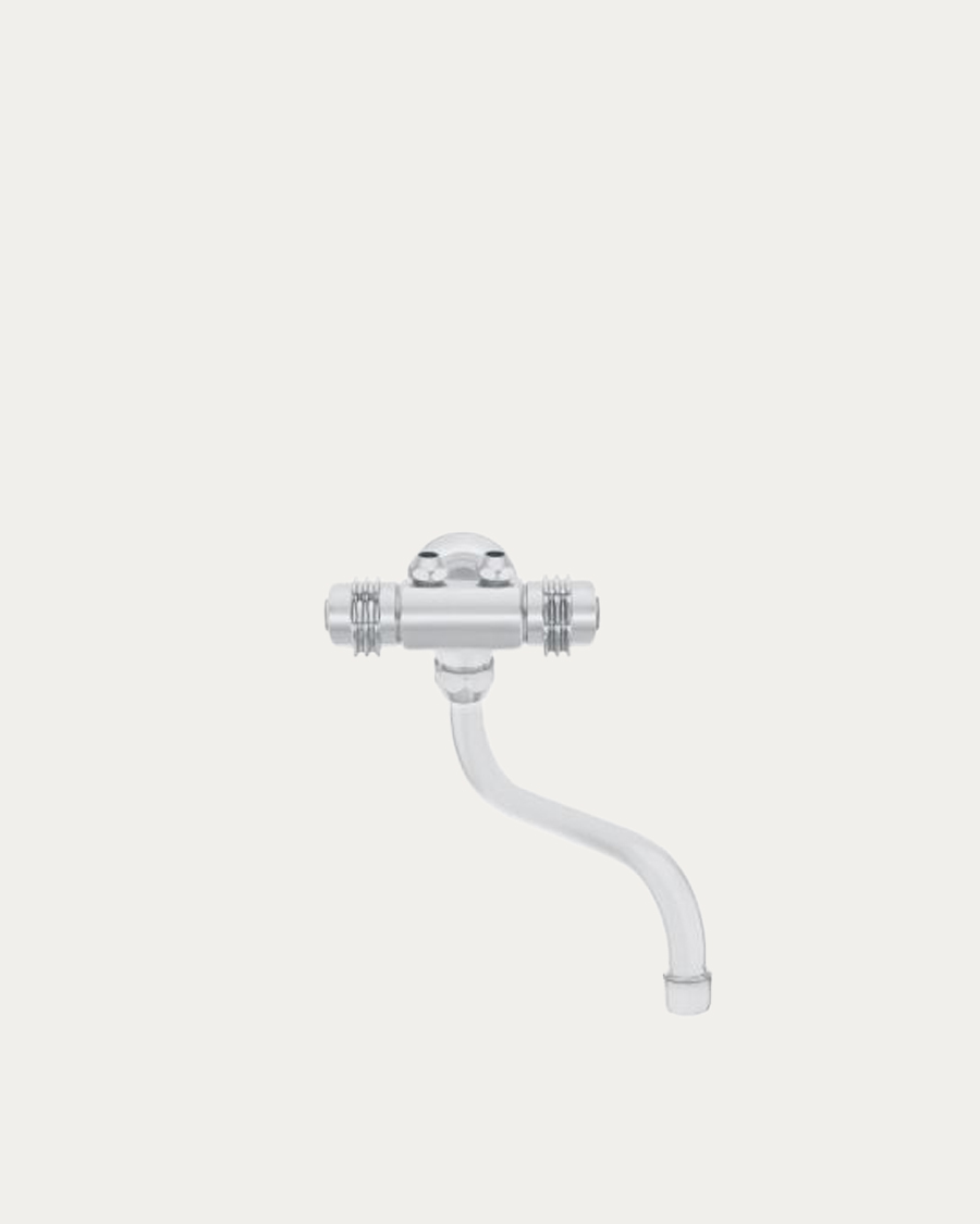 Unitas miješalica za sudoper zidna dvoručna,krom, niskotlačna