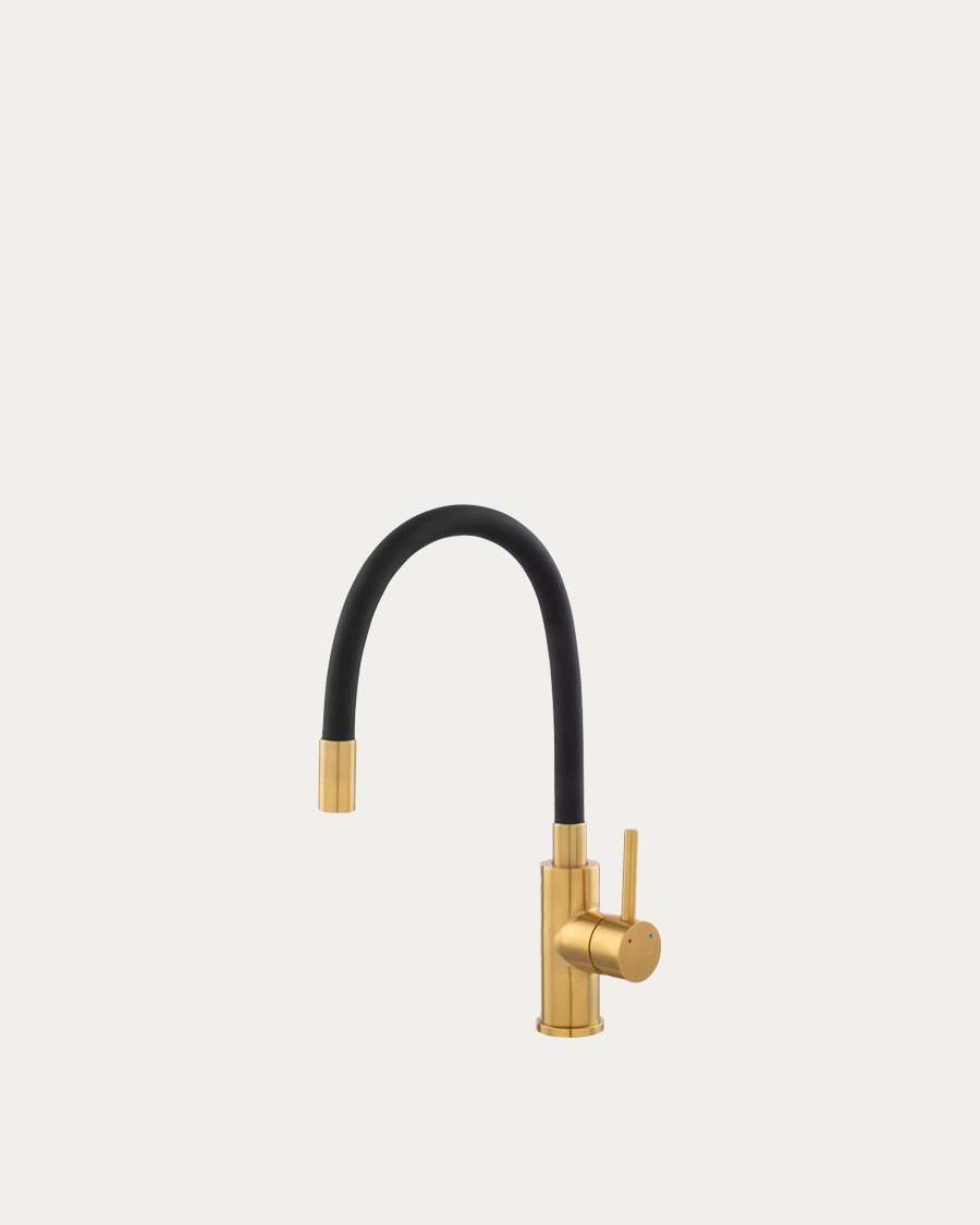 Idealaqua Zumba miješalica za sudoper visoka,zlatna