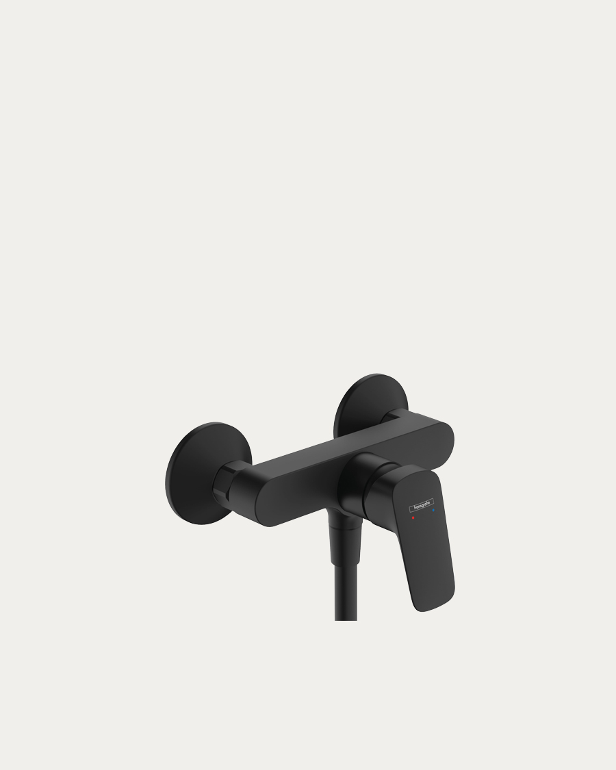 Hansgrohe miješalica za tuš kadu Logis, mat crna