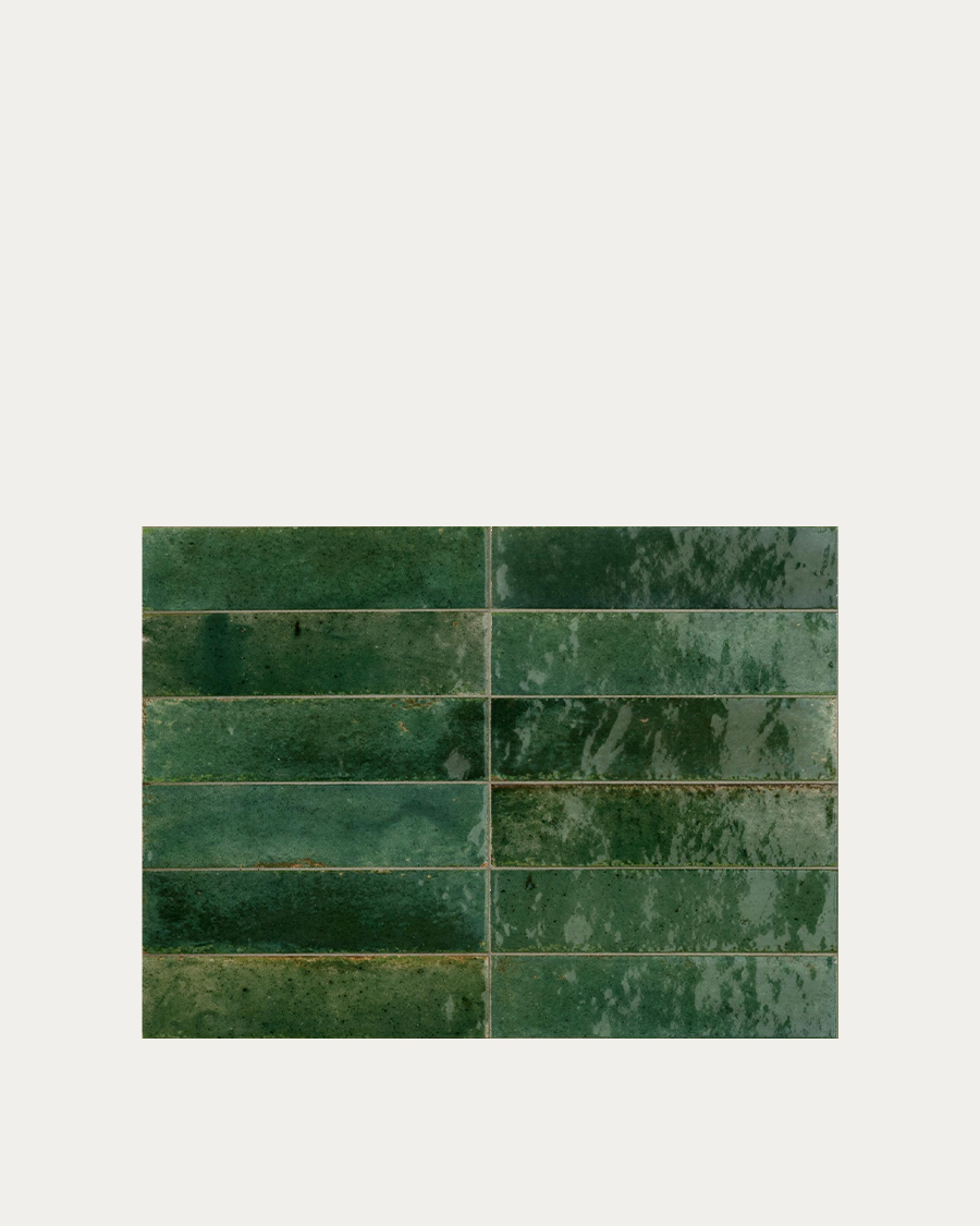 Pločica Marazzi Lume Green Lux 6×24 cm