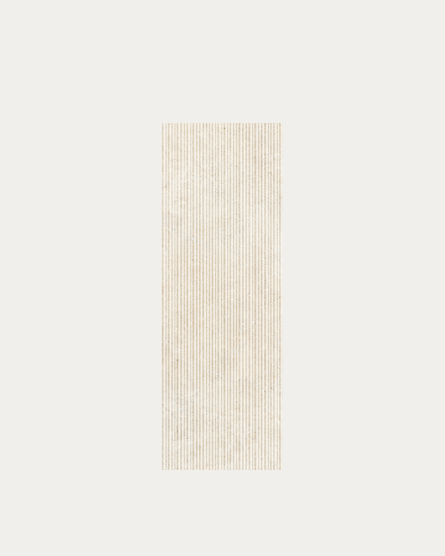Pločica Marazzi Limestone Wall Ivory 3D Mikado 40×120 cm
