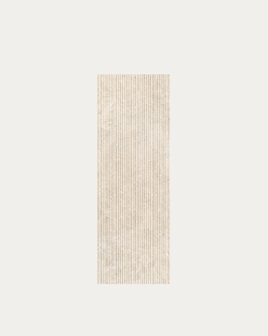 Pločica Marazzi Limestone Wall Sand 3D Mikado 40×120 cm