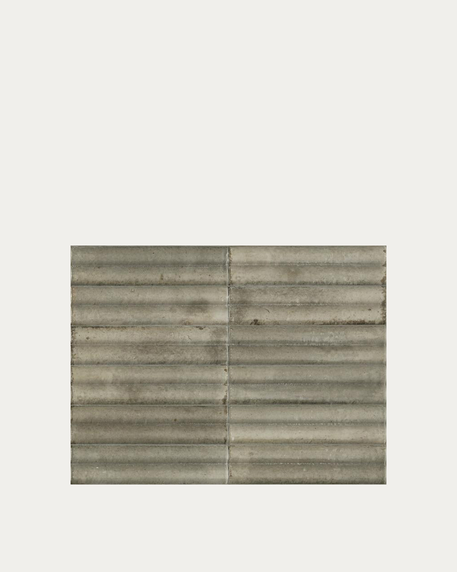 Pločica Marazzi Lume Greige Struttura 3D Swing Lux 6×24 cm