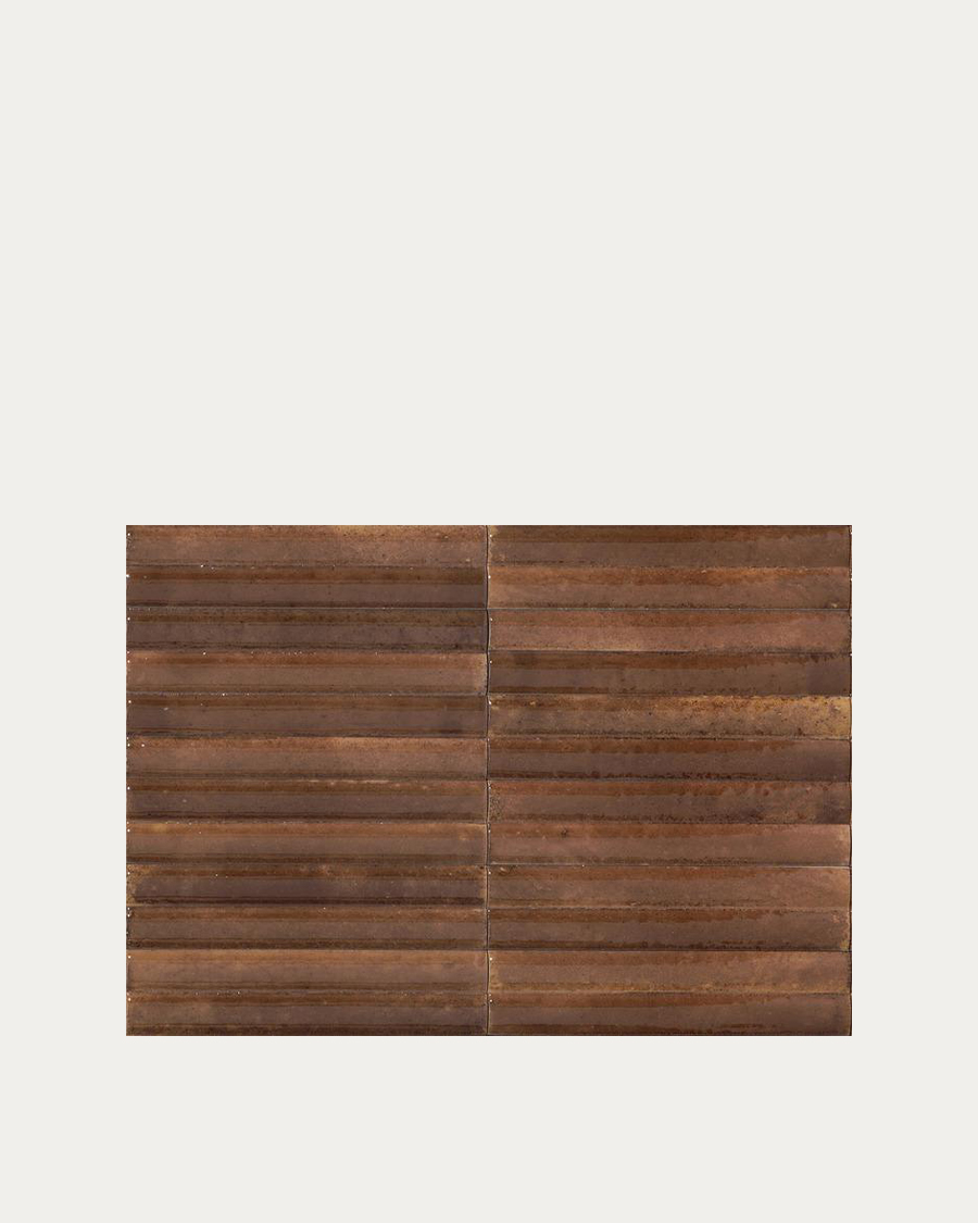 Pločica Marazzi Lume Caramel Struttura 3D Swing Lux 6×24 cm