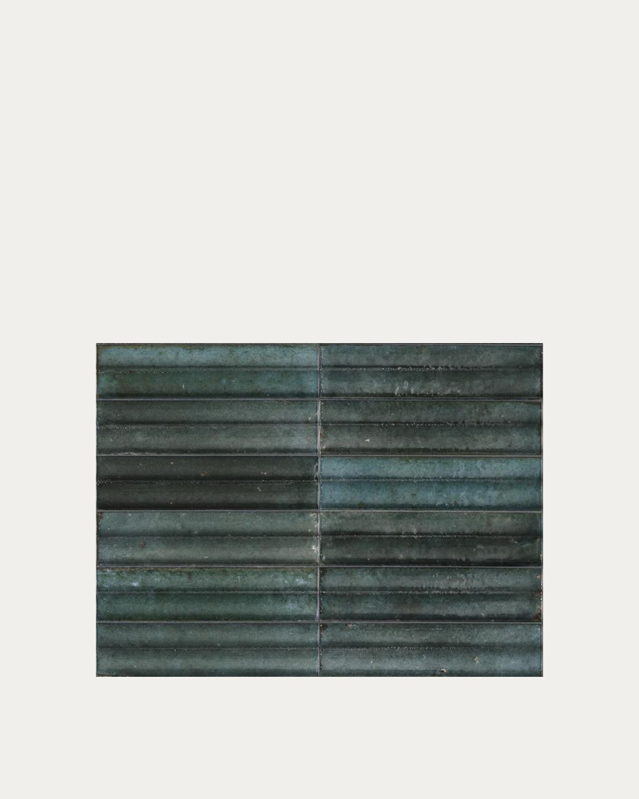 Pločica Marazzi Lume Blue Struttura 3D Swing Lux 6×24 cm