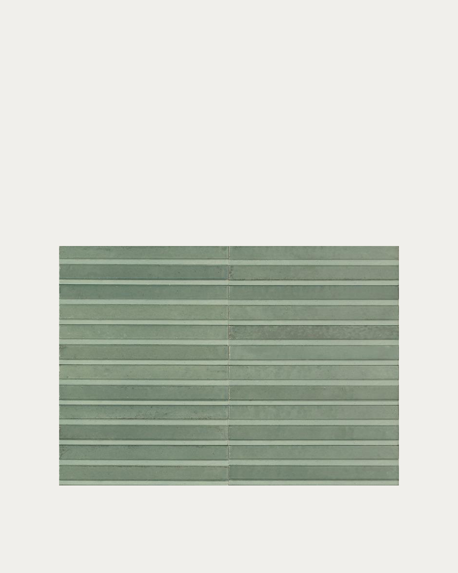 Pločica Marazzi Lume Terquoise Struttura 3D Rake Lux 6×24 cm