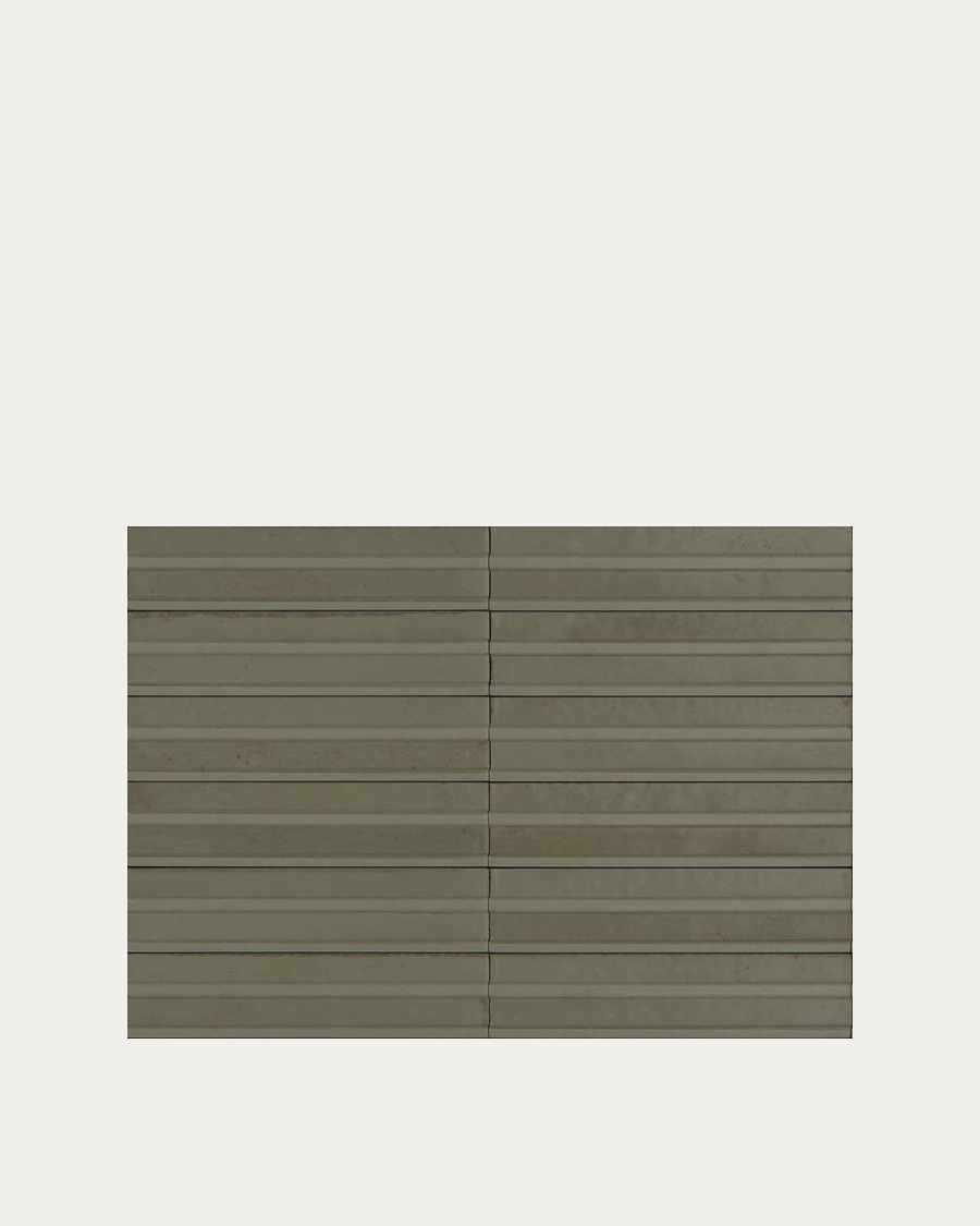 Pločica Marazzi Lume Greige Struttura 3D Rake Lux 6×24 cm