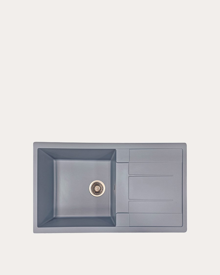 Idealaqua Cristalit granitni sudoper 86,crni