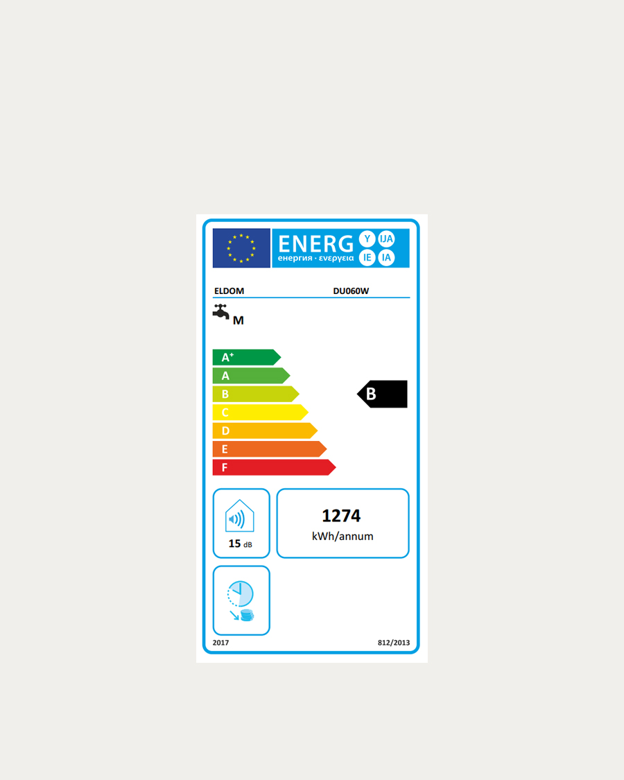 Eldom električni bojler 50 l, s internet upravljanjem, 600 W