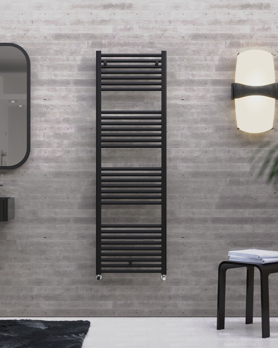 Cordivari Lisa 22 kupaonski radijator 500×1160 mm, 610 W,crni