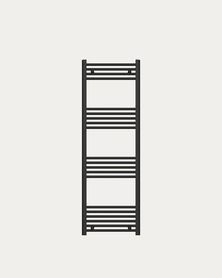 Idealterm Liza kupaonski radijator 1150×500 mm, 462 W, crni