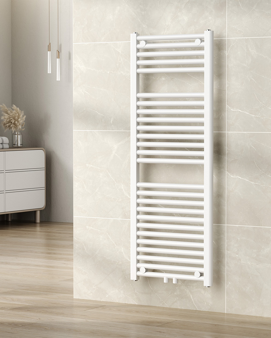 Idealterm Liza kupaonski radijator 1500×500 mm, 626 W, srednji priključak