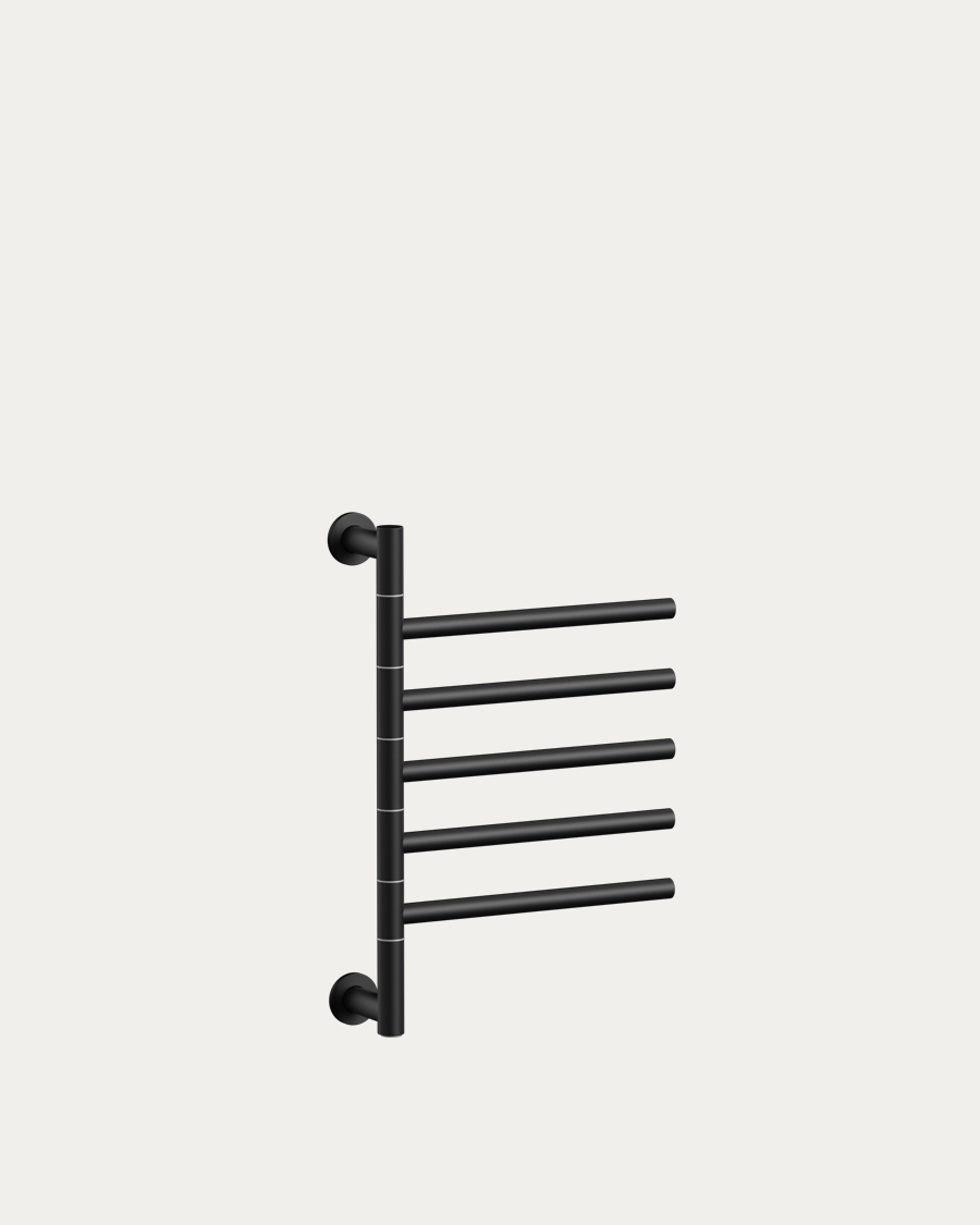 Idealterm Karla kupaonski električni radijator 622×516 mm, 75 W, crni