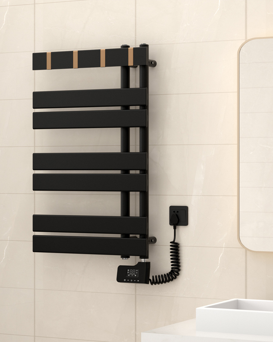 Idealterm Rina kupaonski električni radijator 800×500 mm, 400 W, bijela