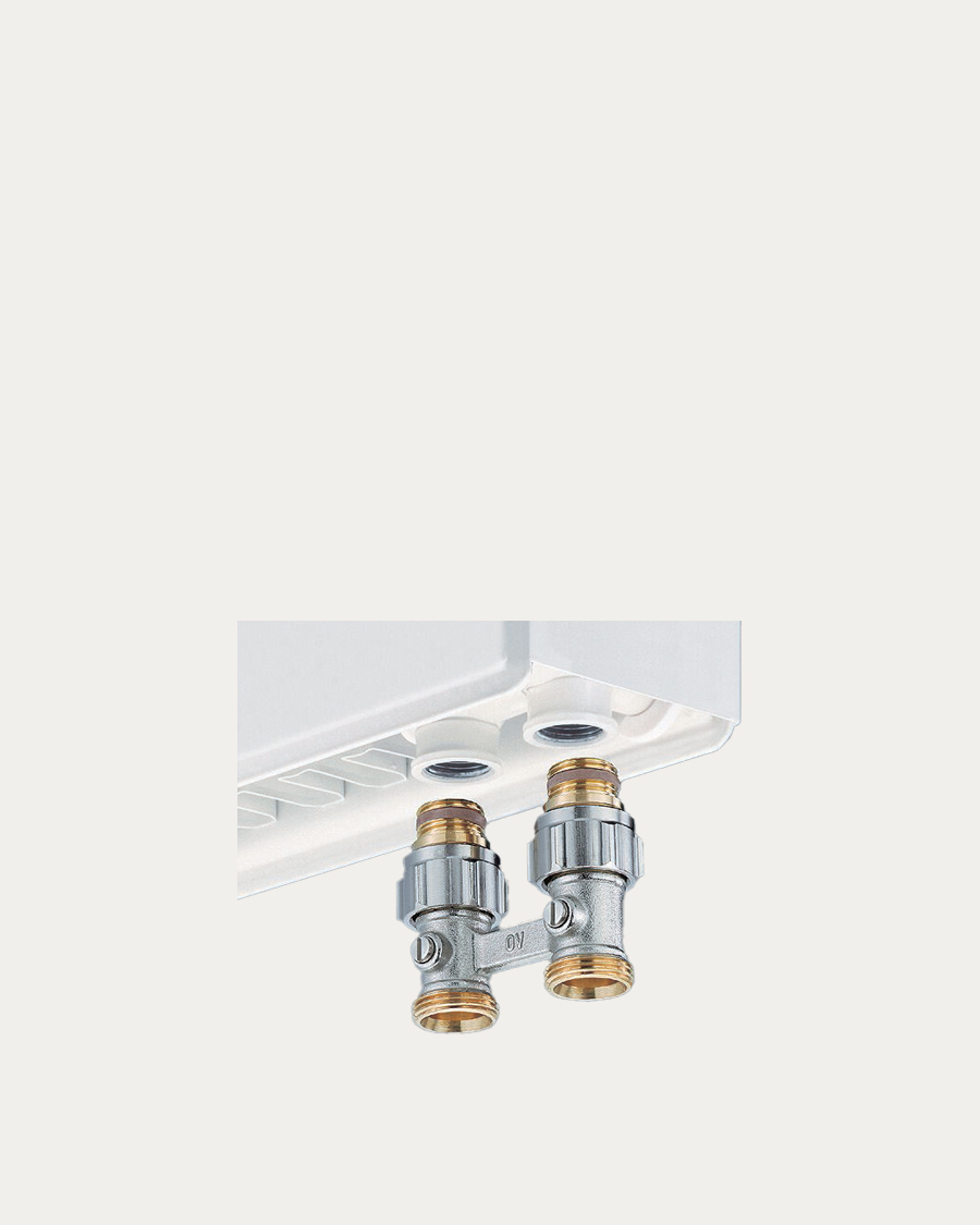 Oventrop h-ventil ravni dvocijevni 3/4" za Radson