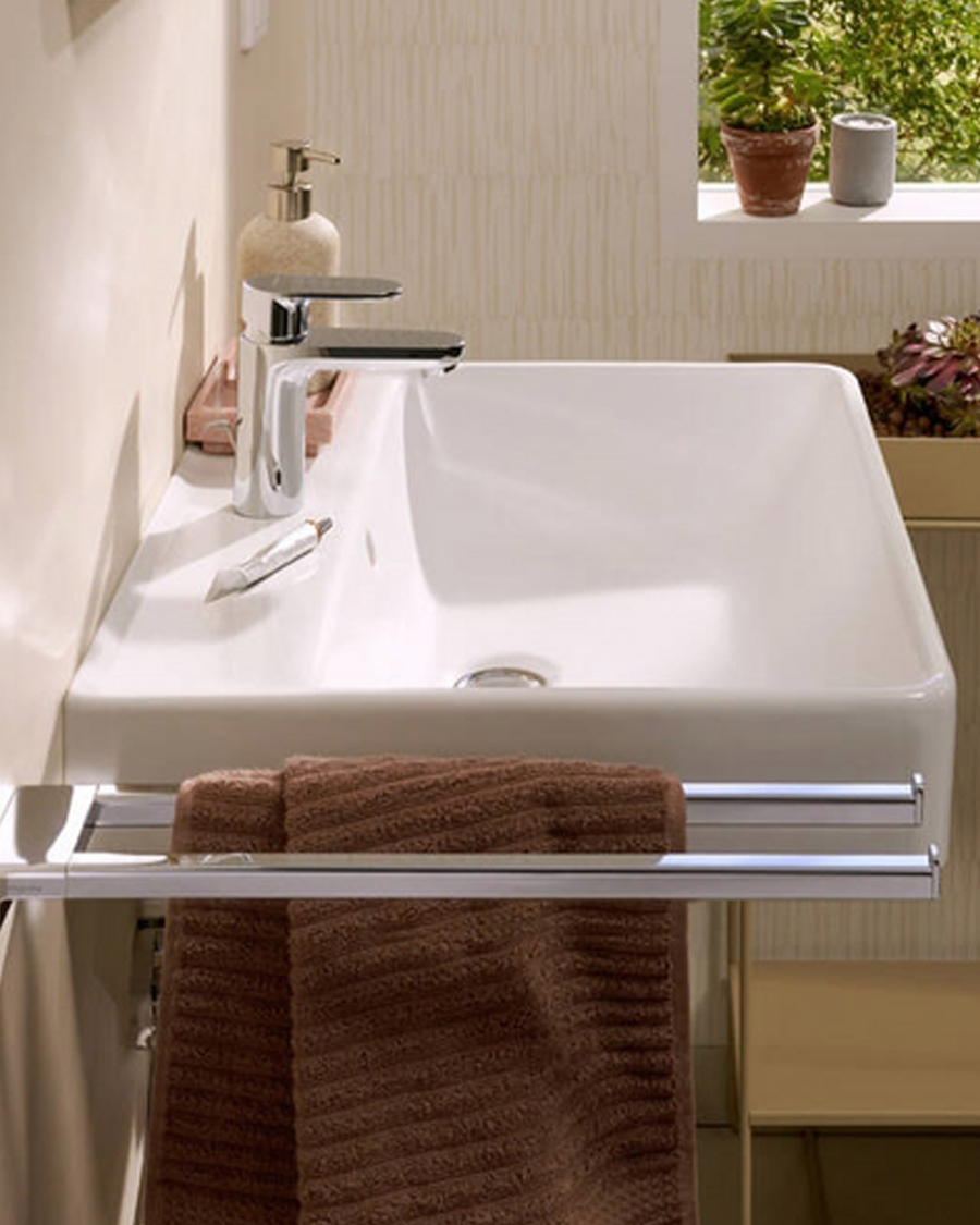 Hansgrohe držač ručnika sa dvije ručke AddStoris,  chrome