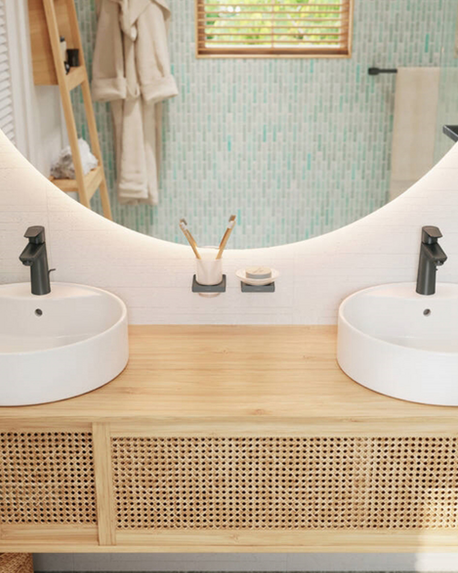 Hansgrohe držač sapuna zidni AddStoris, brushed black chrome