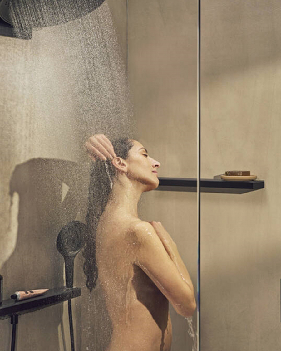 Hansgrohe vješalica 2/1 AddStoris, matt black