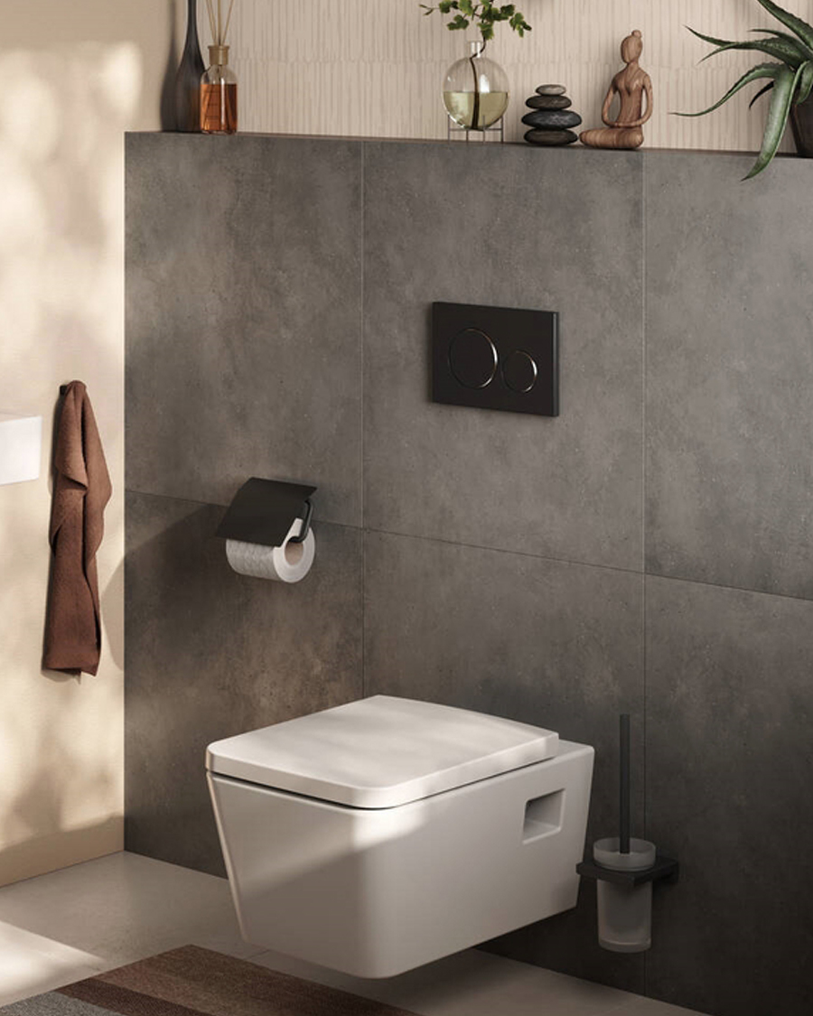 Hansgrohe viseća toaletna četka AddStoris, matt black