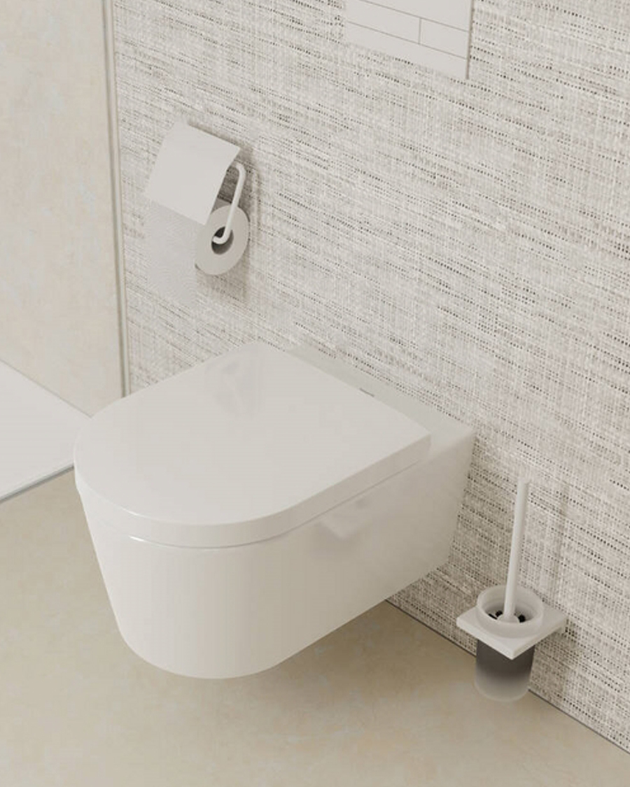 Hansgrohe viseća toaletna četka AddStoris, matt white