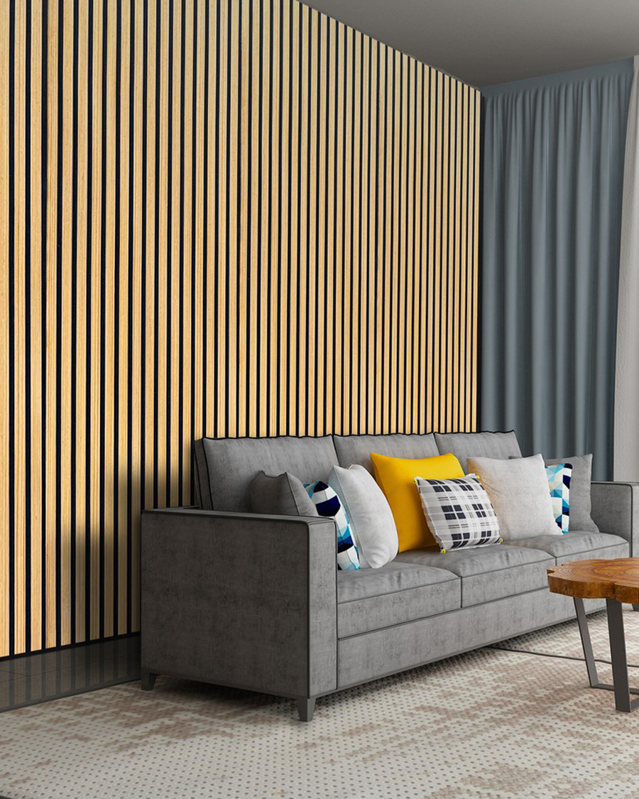 Idealker akustični zidni panel Jasen 600x2800x21 mm