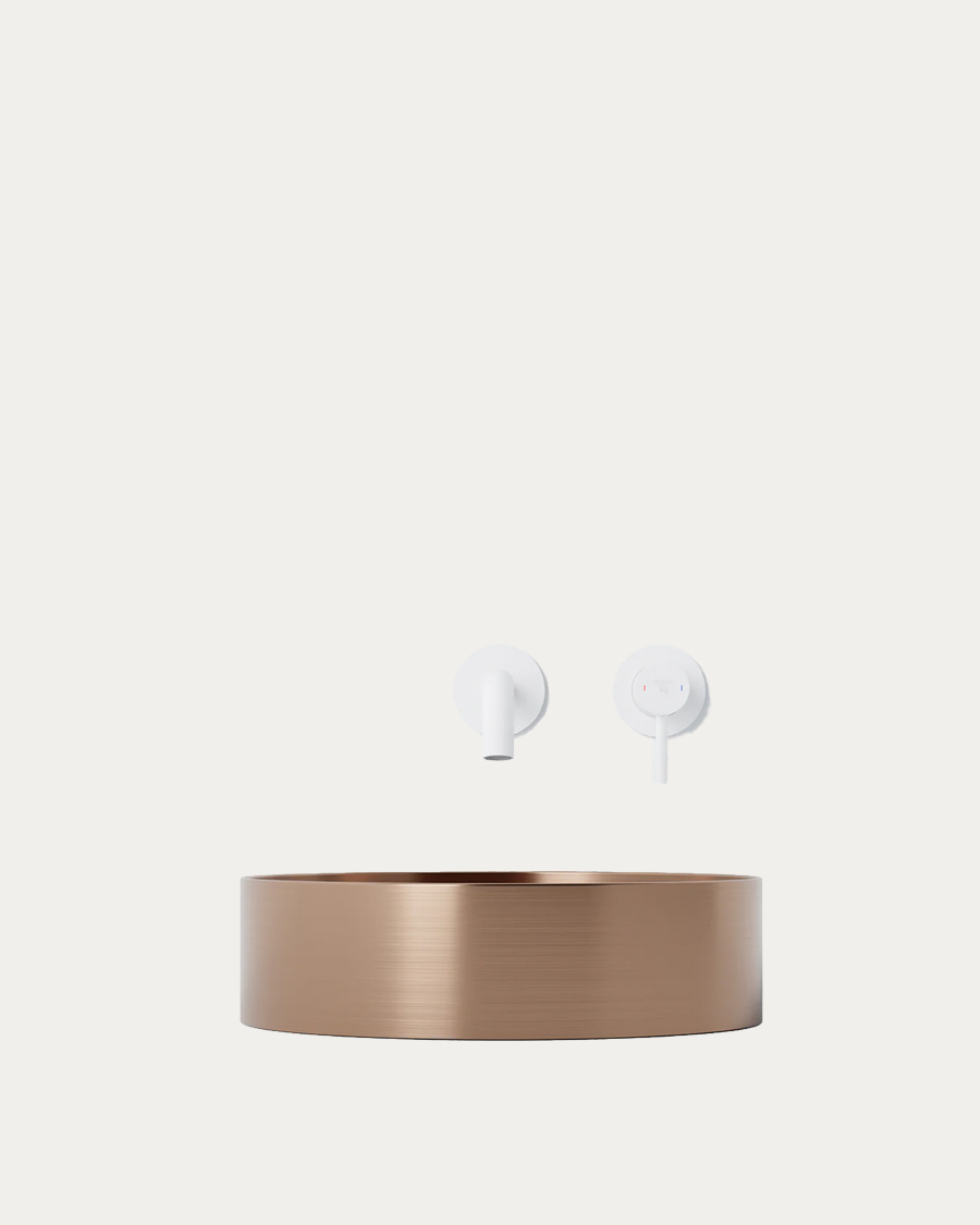 Steinberg umivaonik nadgradni na ploču 442, 400x400x110 mm, rose gold