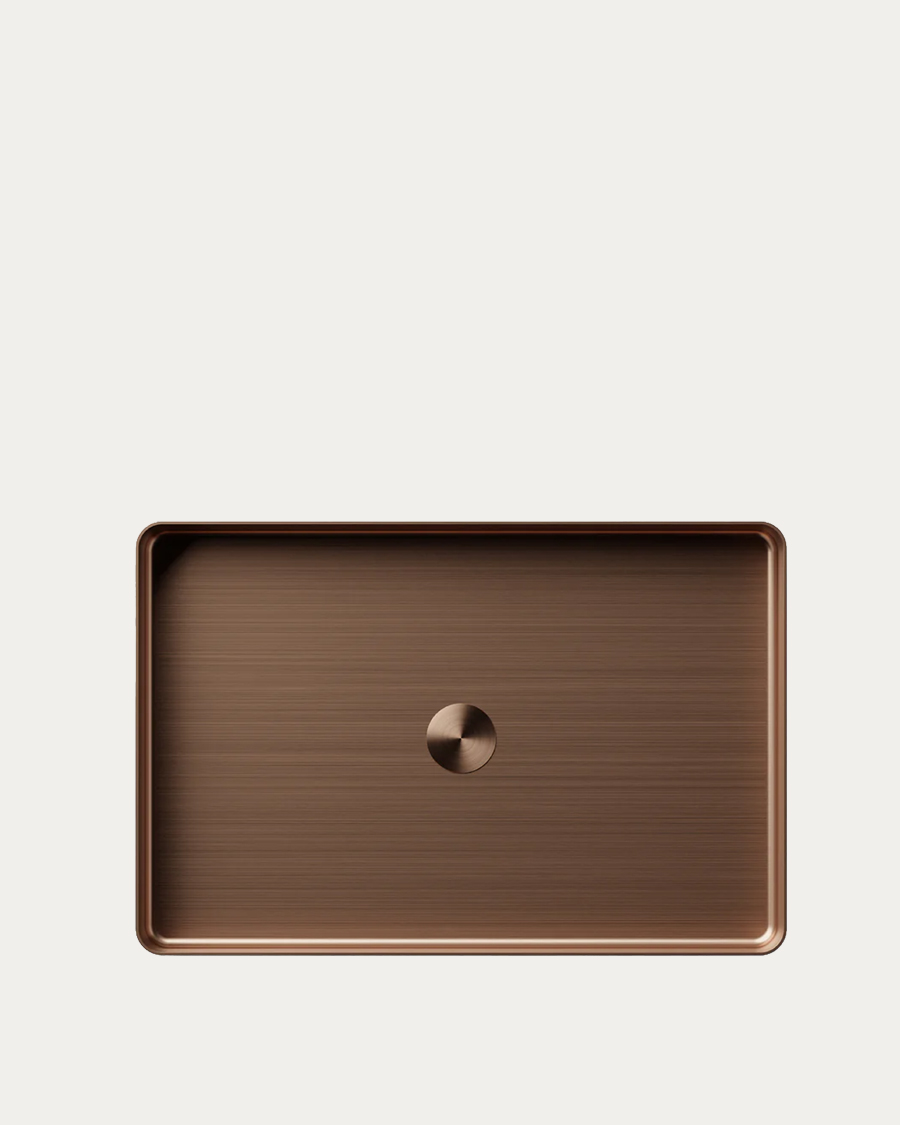 Steinberg umivaonik nadgradni na ploču 442, 600x400x100 mm, rose gold