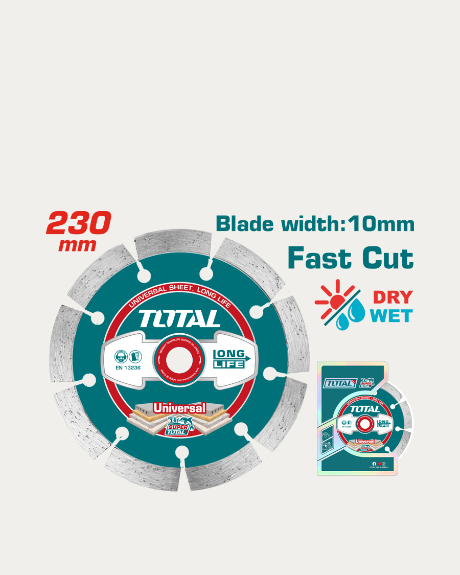 Total pribor ploča dijamantna za kamen 230x1,0x22 mm