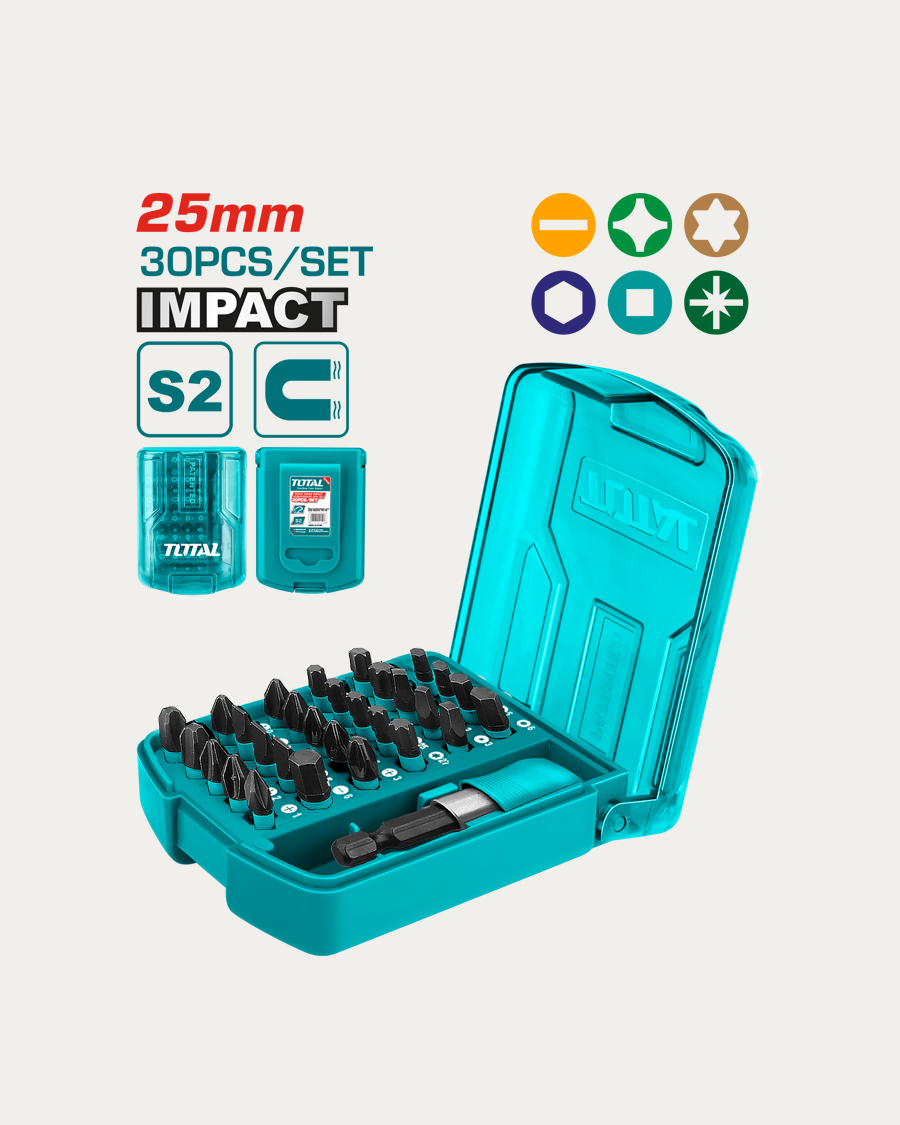 Total pribor set bitova 30-djelni