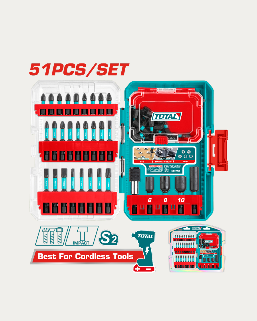 Total pribor set bitova 51-djelni