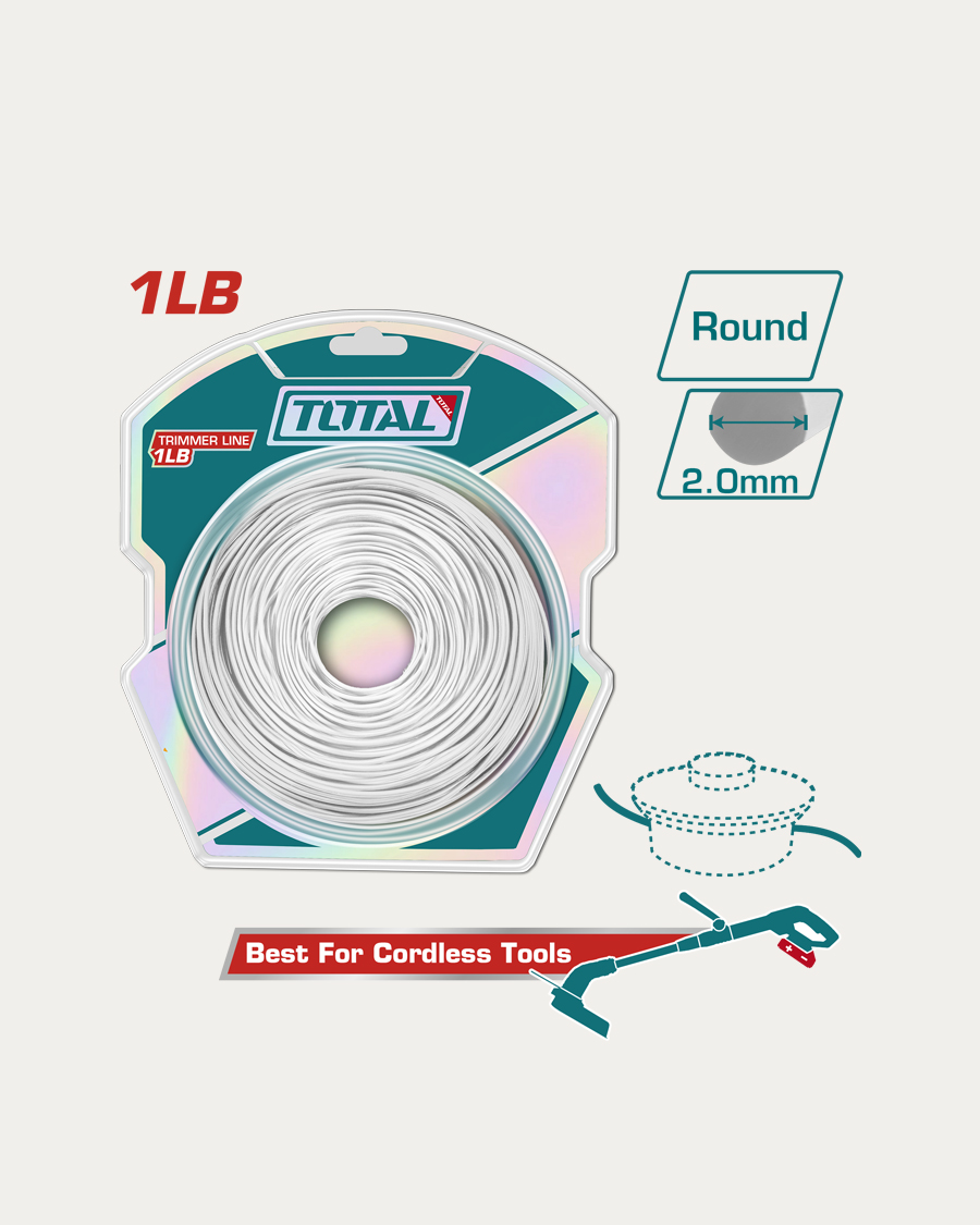 Total pribor plastična nit za trimer 2,0 mm