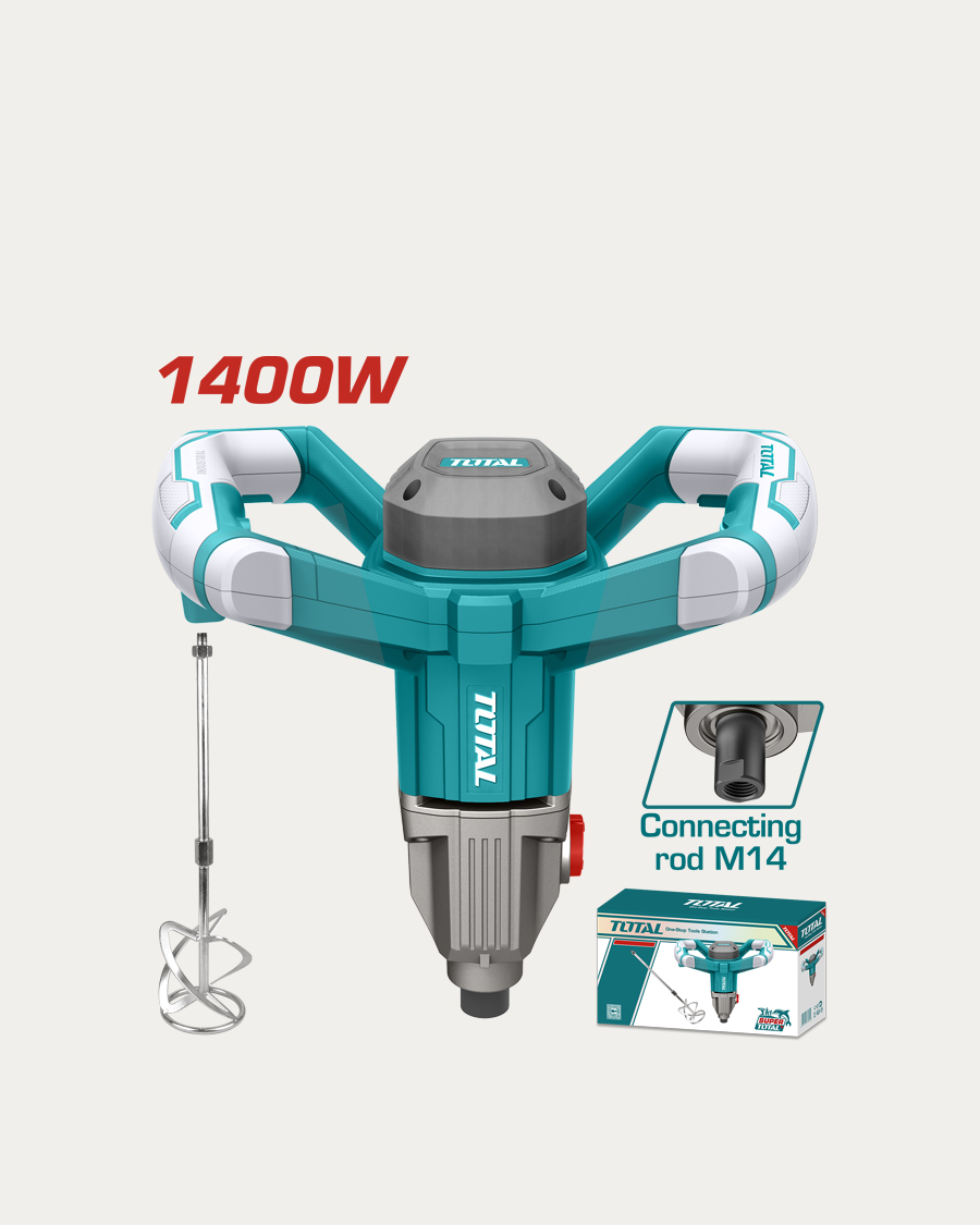 Total mješač za boju i ljepilo 1400 W