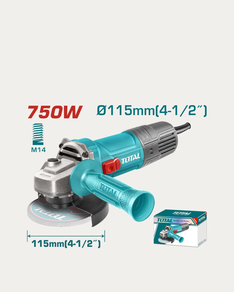 Total kutna brusilica 750 W