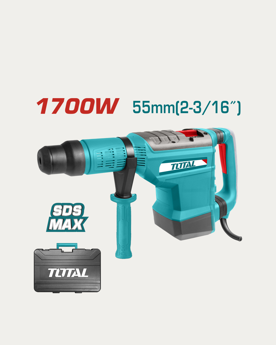 Total bušači čekić 19 J 1700 W sds max